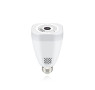 Tuya smart WiFi fisheye 360 ° Panoramic 3.0MP Wi-Fi Bulb Camera - PST-F30A-3MP